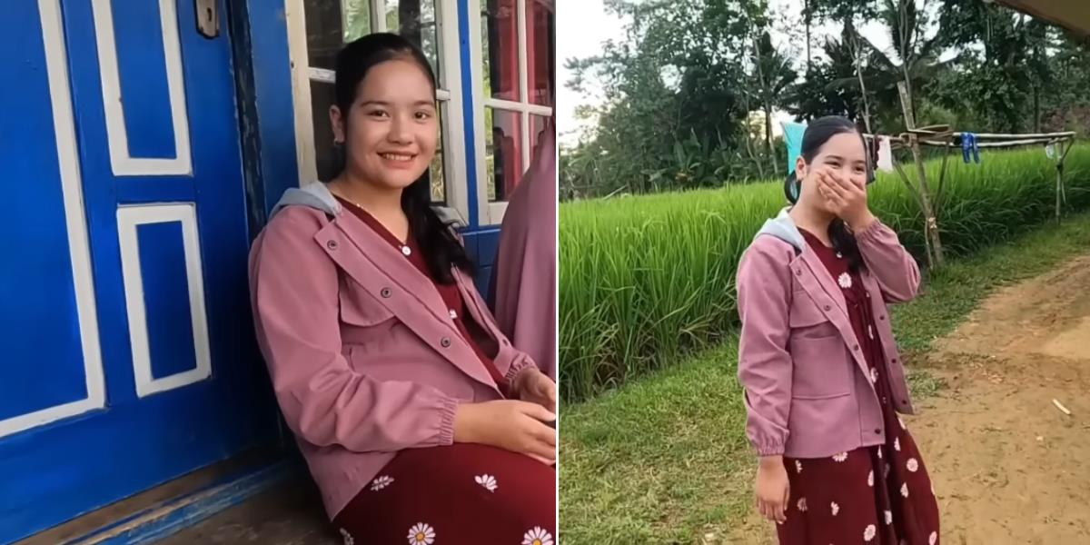 Potret Janda Muda Berparas Cantik Alami Masih 17 Tahun, Tinggal di Desa Terpencil Sukabumi