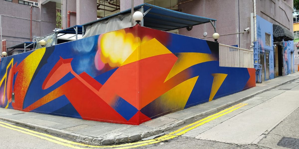 Menjelajah Jalanan di Hong Kong, Penuh Mural Cantik