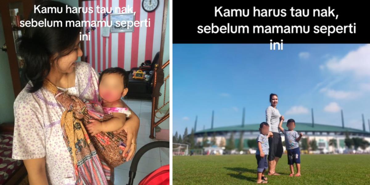 Viral! Transformasi Emak-Emak Dasteran Gendong Anak yang Ternyata Dulunya Paspampres: Kamu Harus Tahu Nak, Sebelum Mamamu Seperti Ini...