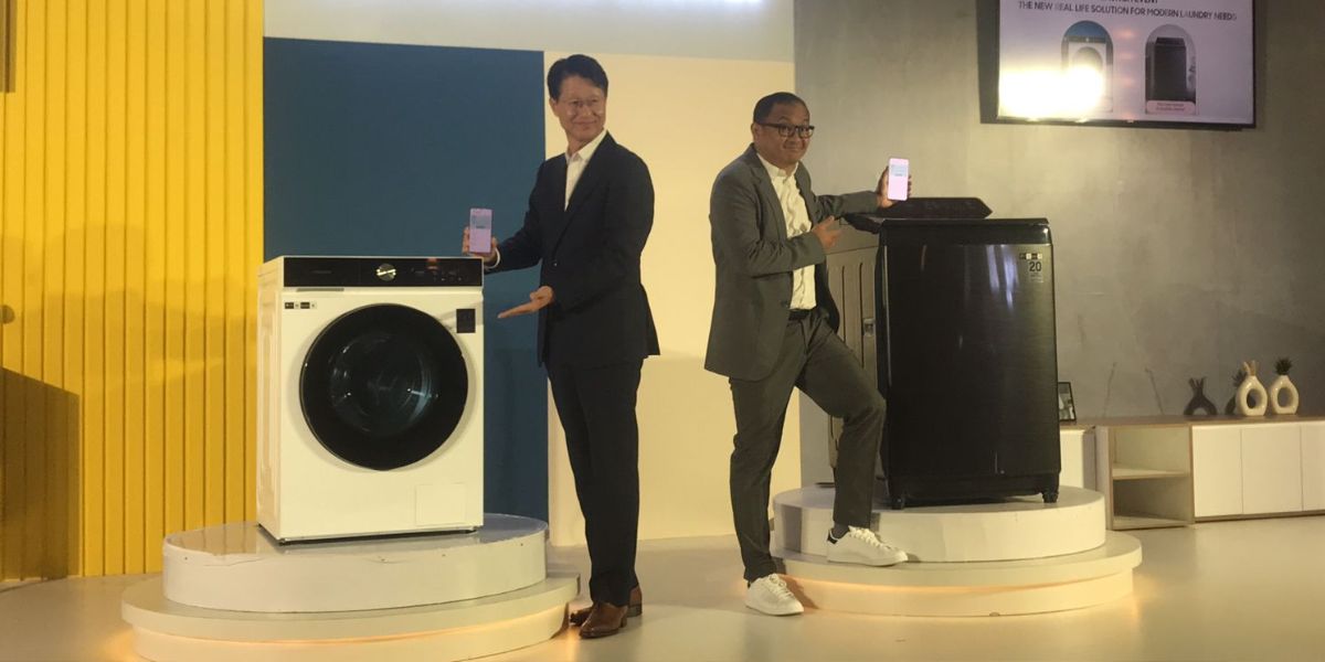 Samsung Luncurkan Mesin Cuci Pintar dengan AI, Bisa Dioperasikan Lewat Smartphone