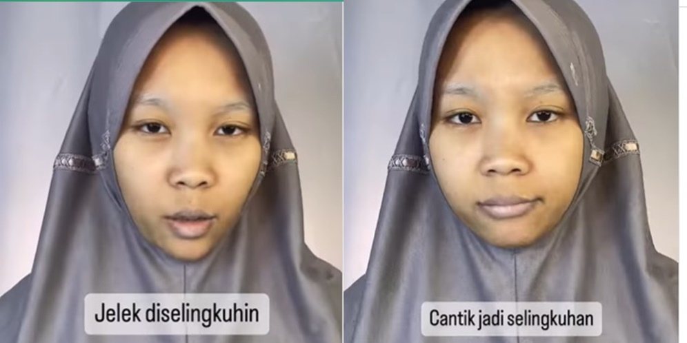 Transformasi Makeup Wanita Ini Malah Bikin Netizen Ribut, Ternyata Begini Hasilnya...