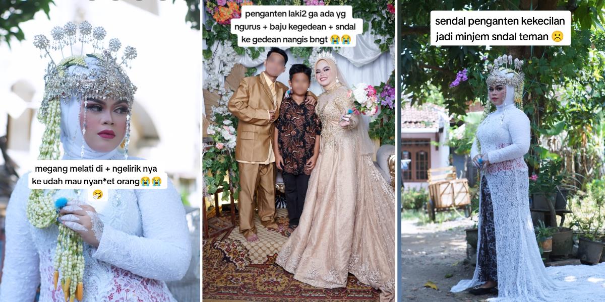 Deretan Foto Momen Gagal dan Absurd Saat Pemotretan Pernikahan, Merasa Gagal karena Tawar Harga MUA dan Fotografer