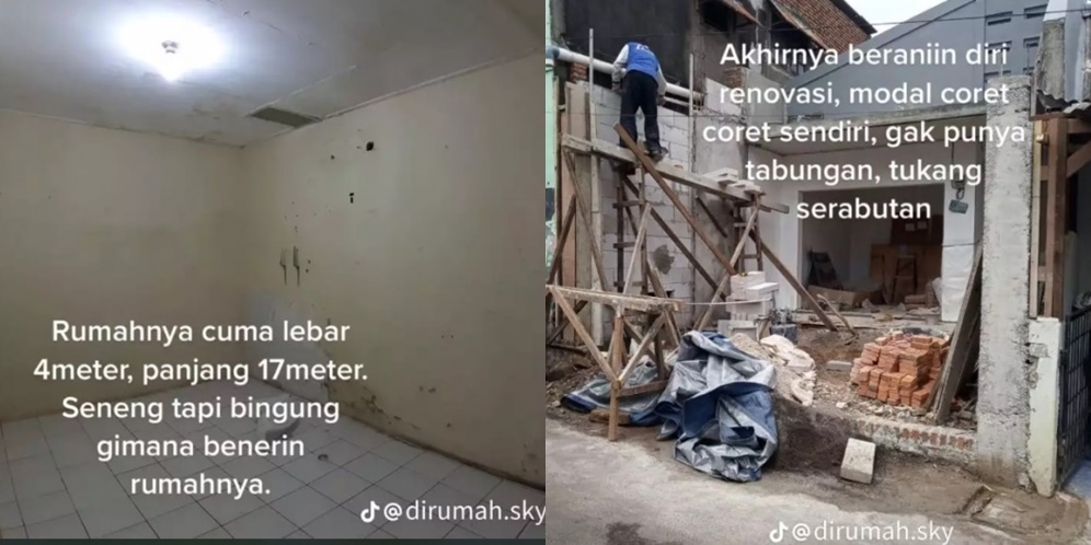 Pasangan Muda Ini Renovasi Total Rumah Pemberian Orangtuanya, Dulunya Super Sempit Kini Jadi Bak Villa Mewah!