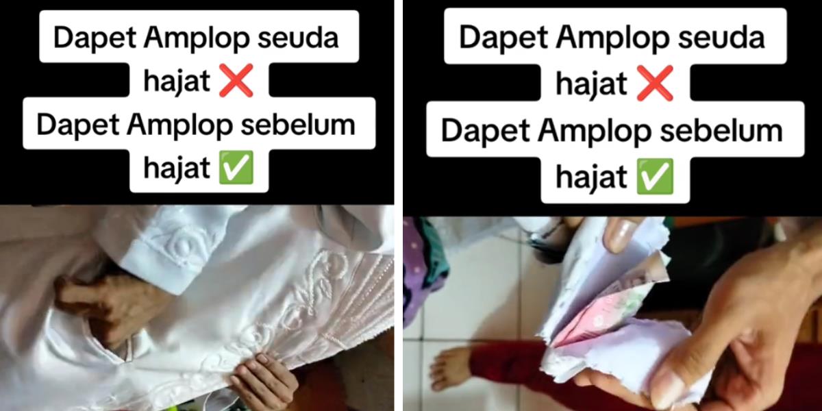 Dapat Rezeki Nomplok, Pria Ini Tak Sengaja Temukan Amplop Berisi Angpau Pernikahan Saat Jajal Baju Pengantin