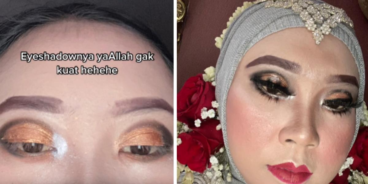 Salah Pilih MUA Waktu Acara Unduh Mantu, Pengantin Wanita Cuma Bisa Pasrah dan Menangis, Lihat Hasilnya Ngenes Banget