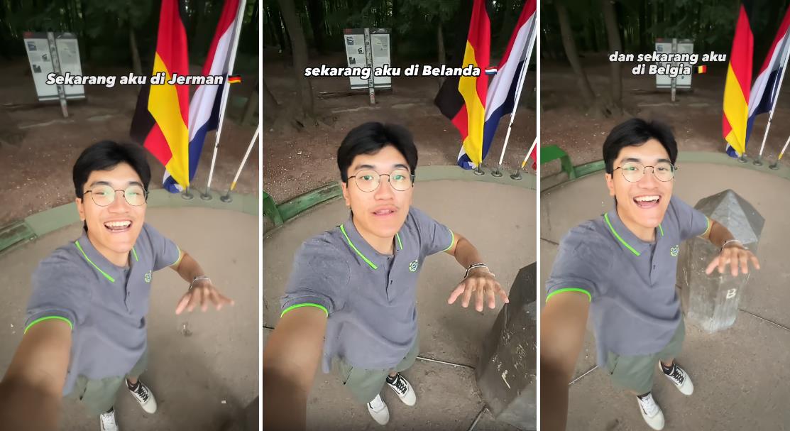 Viral, Pemuda Indonesia Ini Bisa Berada di 3 Negara Eropa Sekaligus pada Waktu Bersamaan