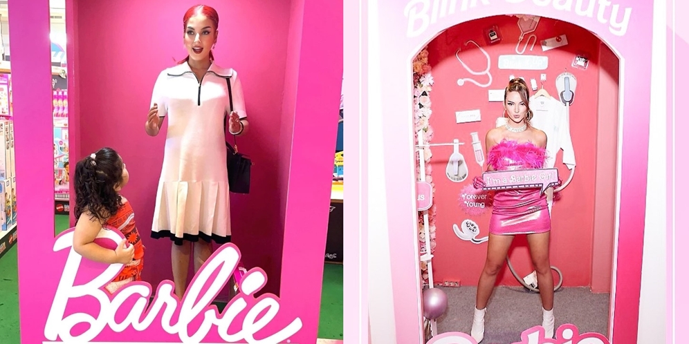 13 Gaya Artis Dandan Ala Barbie di Dunia Nyata, Nia Ramadhani Mirip Banget, Tercengang!