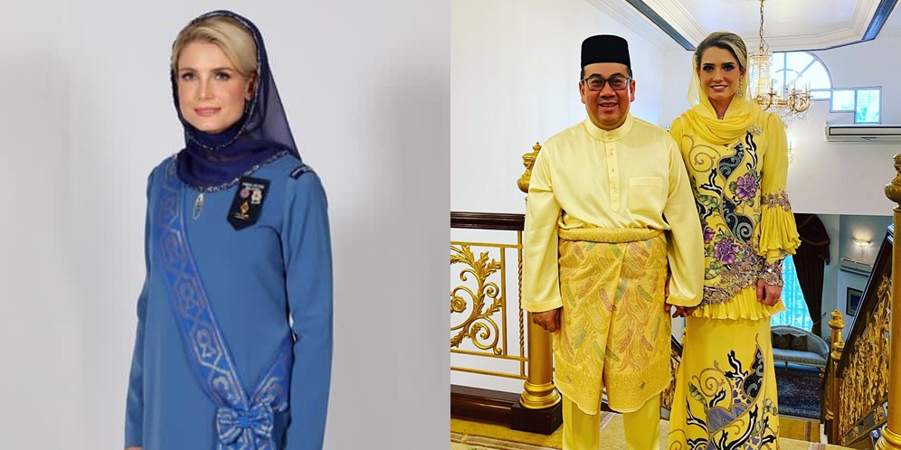 Potret Istri Putra Mahkota Kelantan yang Berasal Dari Swedia, Penampilannya Curi Perhatian