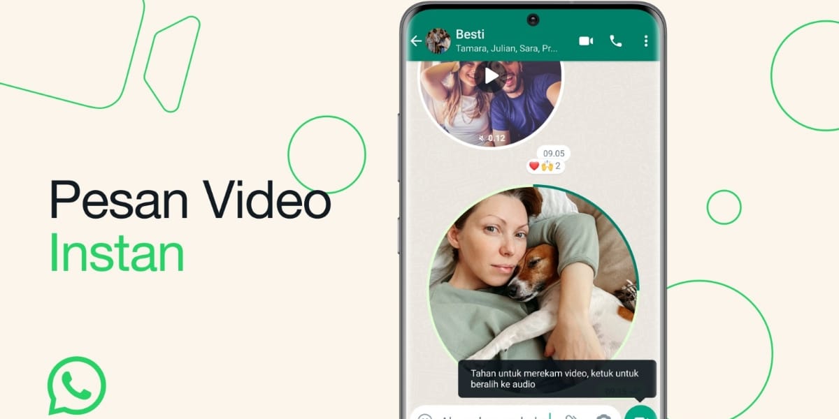 Makin Canggih, WhatsApp Kenalkan Fitur Pesan Video