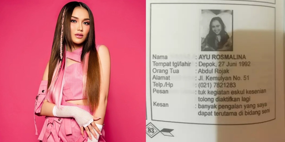 7 Foto Jadul Artis di Buku Tahunan Sekolah, Ayu Ting Ting Jadi Sorotan, Ada yang Kocak Banget!