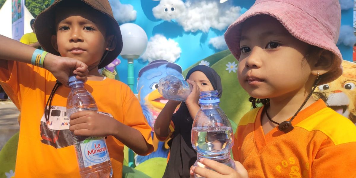 Merayakan Momen Hari Anak Nasional bersama Air Mineral Terpilih untuk Anak Indonesia