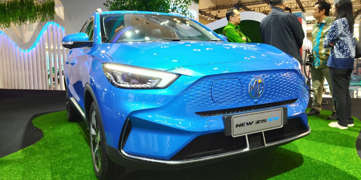 Intip Mobil Listrik Kontemporer New MG ZS EV di GIIAS 2023, Bikin Menteri Airlangga Kepincut