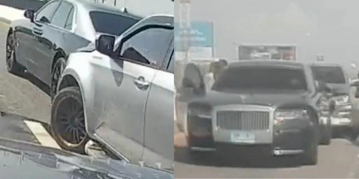 Sopir Pikap Tegang Sehabis Seruduk Rolls-Royce Rp13 M, Pemilik Mobil Mewah Malah yang Minta Maaf