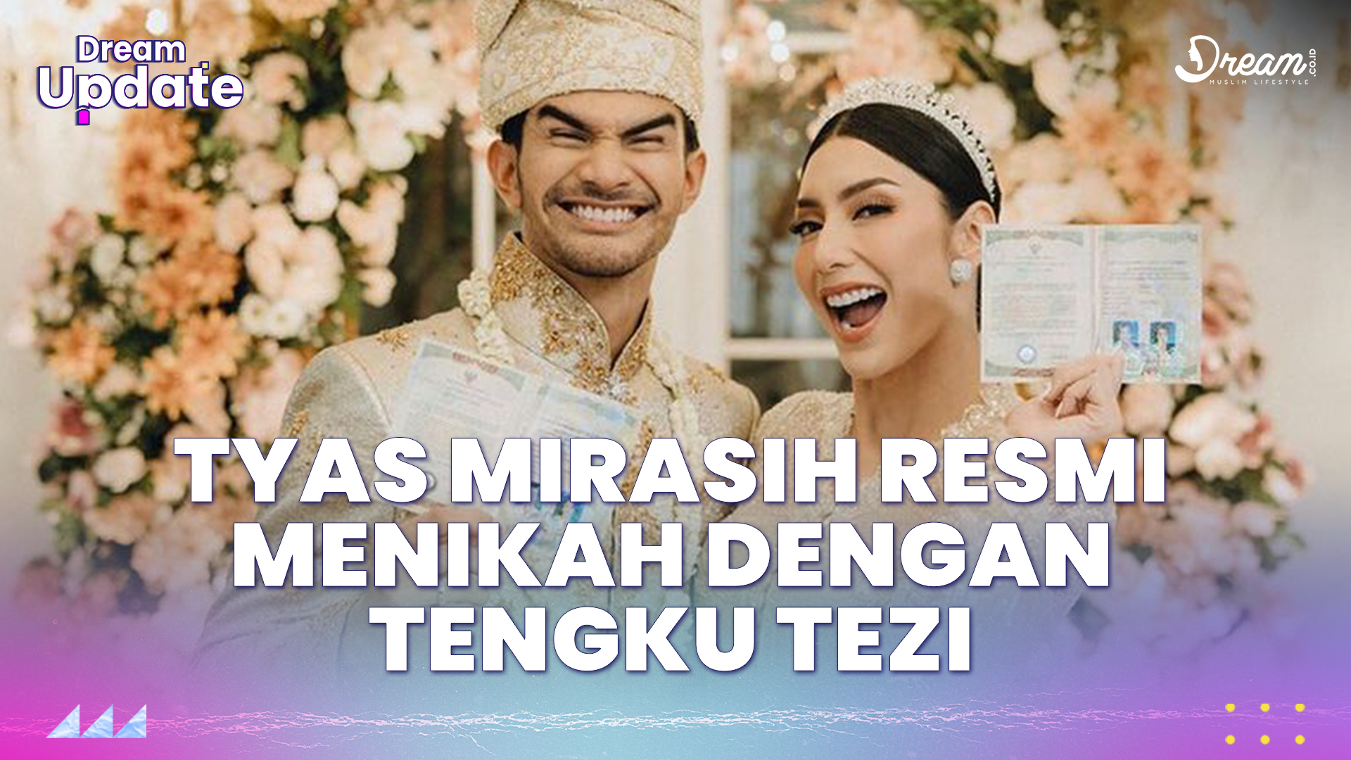 Tyas Mirasih Resmi Menikah dengan Tengku Tezi