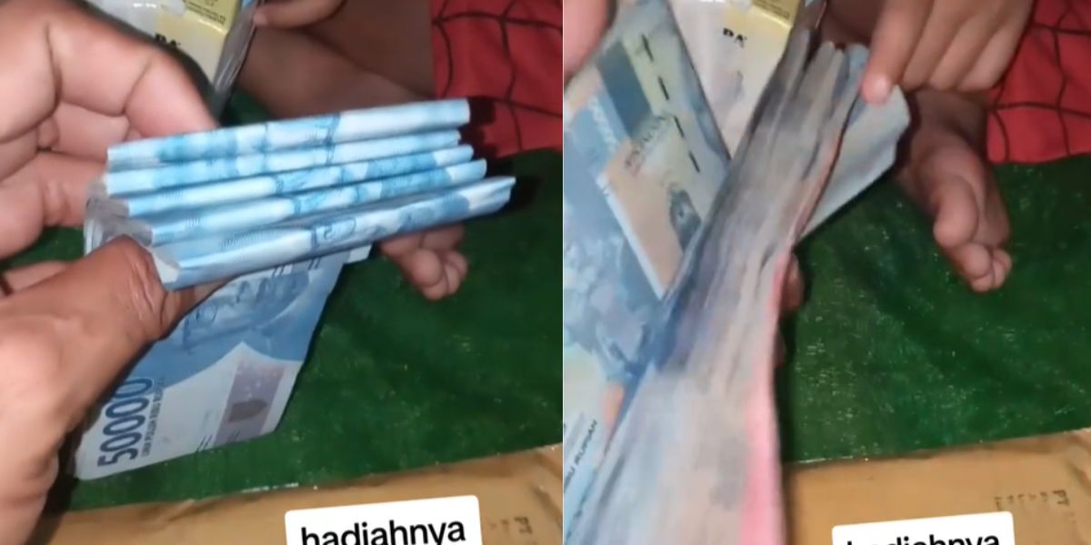 Viral Bocil Dapat Hadiah Uang Tunai Jutaan Rupiah dari Lomba Makan Kerupuk, Netizen: Bapaknya yang Kasih Kado