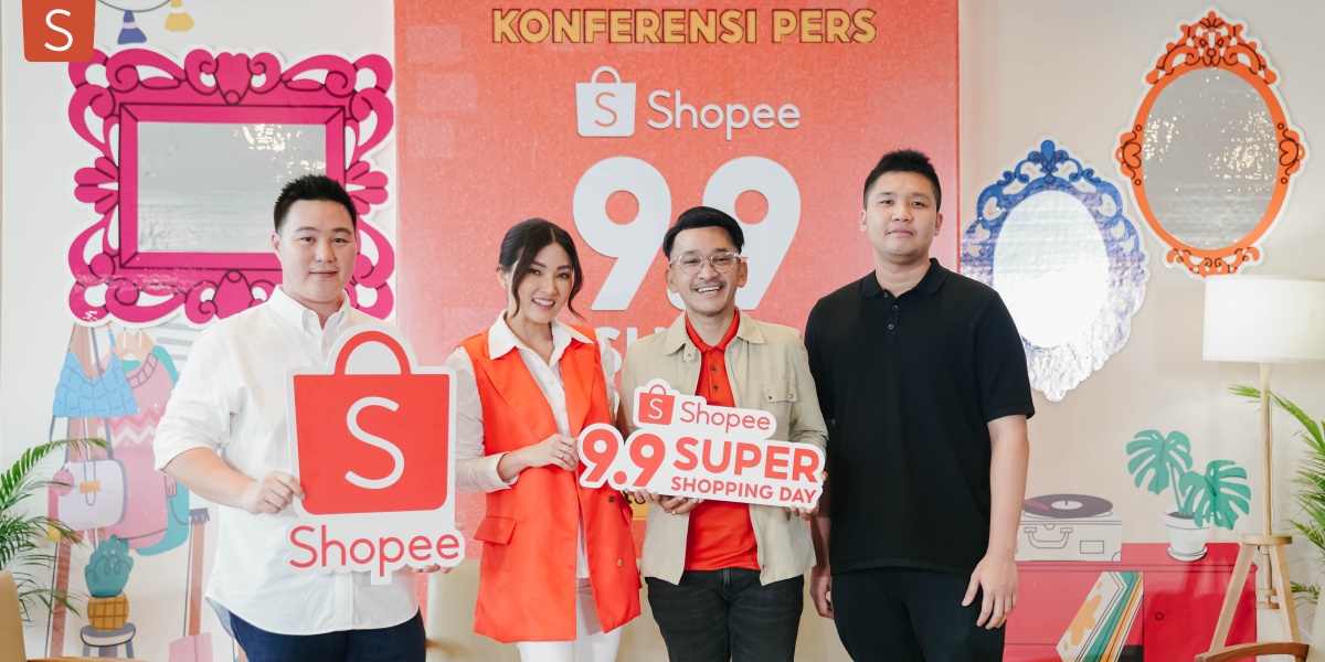 Ruben Onsu dan Sarwendah Bagikan Cerita Menarik di Momen Perayaan Kemeriahan Shopee 9.9 Super Shopping Day