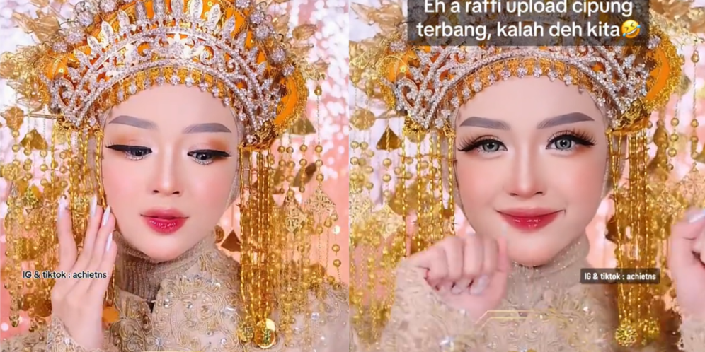 Video Transformasi Makeupnya Kerap Viral, Yuk Kenalan dengan Sosok Sebenarnya Mbak Makeba