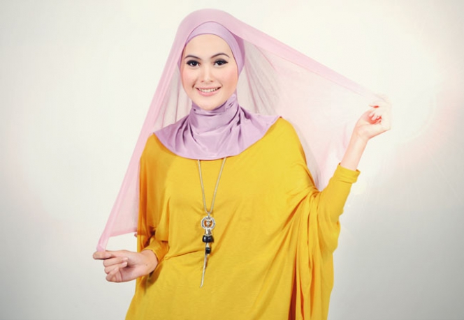 Tampil Manis Dengan Kreasi Jilbab Paris Dream co id