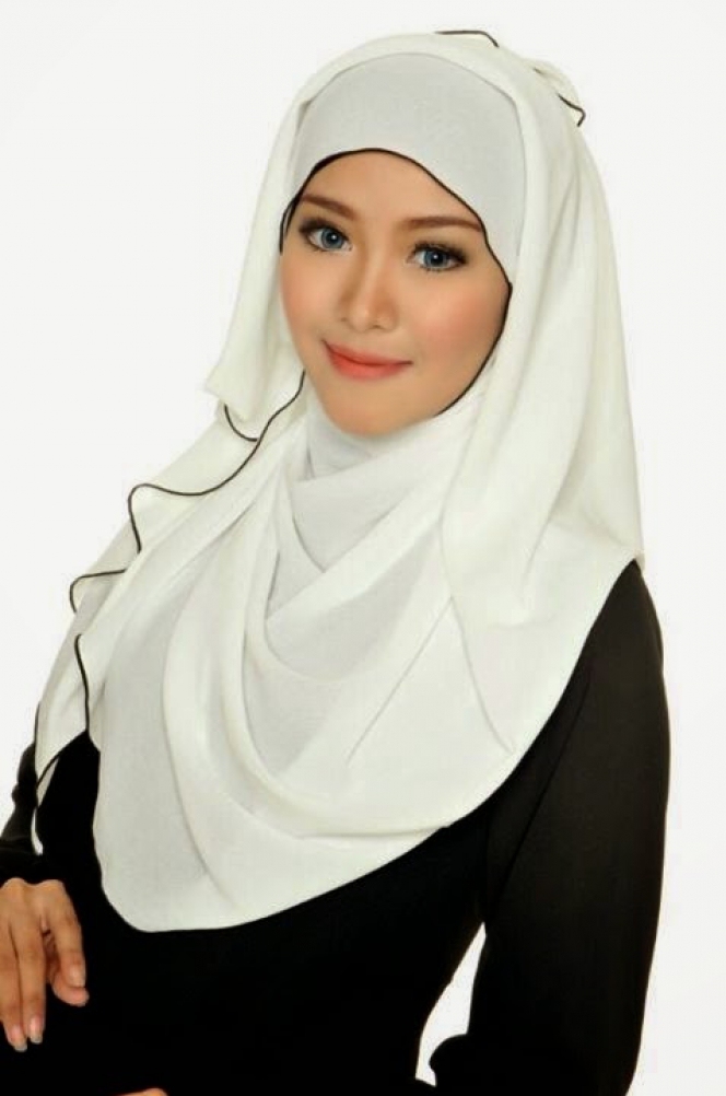 Foto Jilbab Pashmina Chiffon Georgette Shawl Dream co id