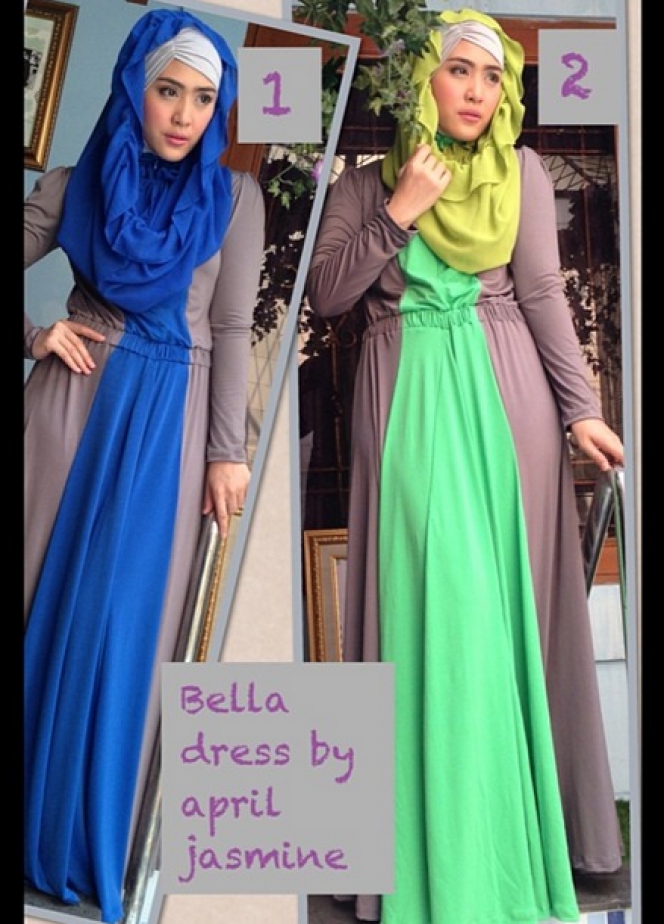 Hijab Modern Khas Istri Ustad Solmed - Foto 5  Dream.co.id