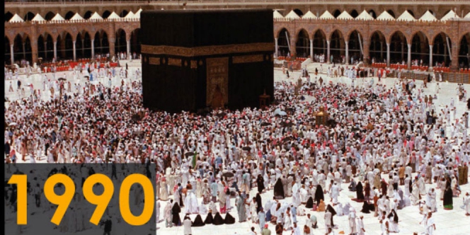 Kharisma Masjidil Haram dari Tahun ke Tahun - Foto 5 