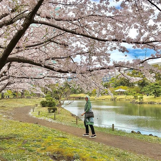 #HOTD: Gaya Nyentrik Dian Safira di Negeri Sakura  Dream 