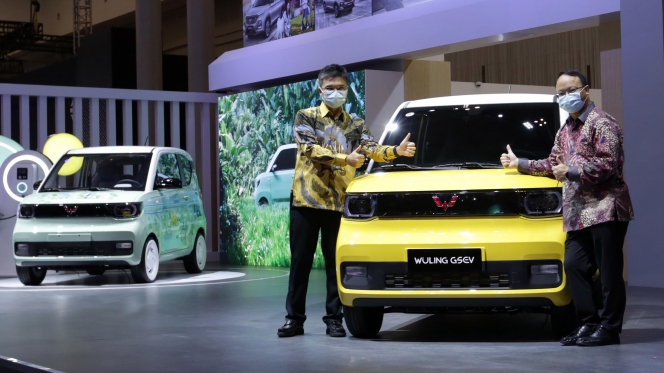 Wuling Pamer Mobil Listrik Mini, Siap Diproduksi di Indonesia