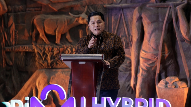 FOTO: Erick Thohir Buka PaDi Hybrid Expo 2022, Dorong Ekonomi RI Lewat UMKM