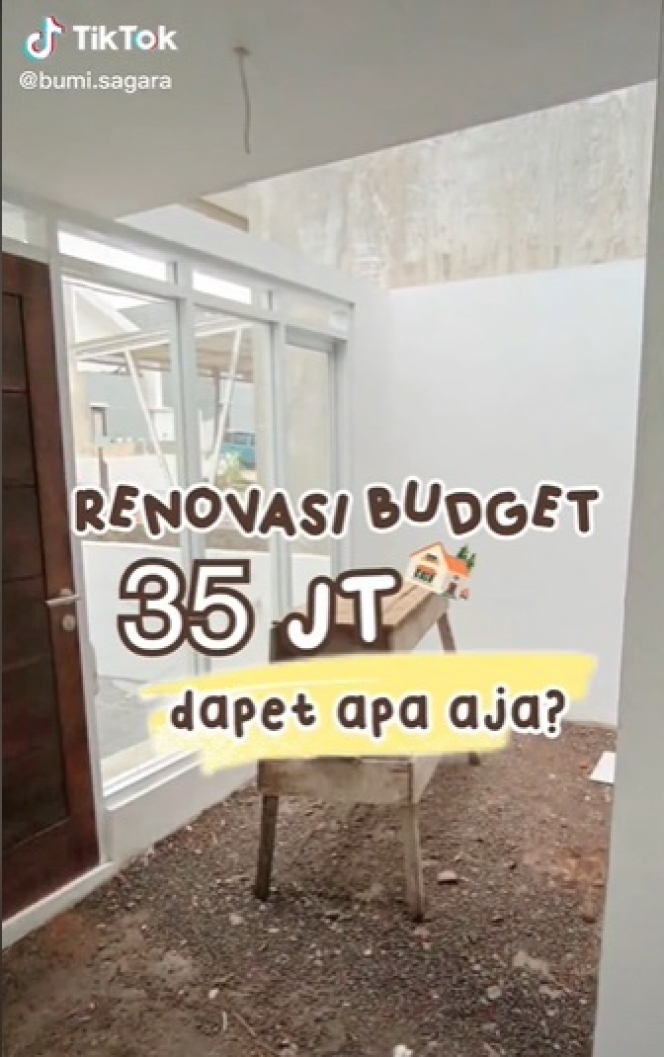 Pasangan Ini Nekat Renovasi Rumah Budget Rp35 Juta, Ternyata Hasilnya Diluar Dugaan!