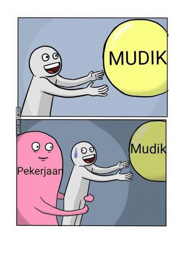 13 Meme Kocak Tentang Mudik Lebaran Ini Bikin Terpingkal Pingkal Auto