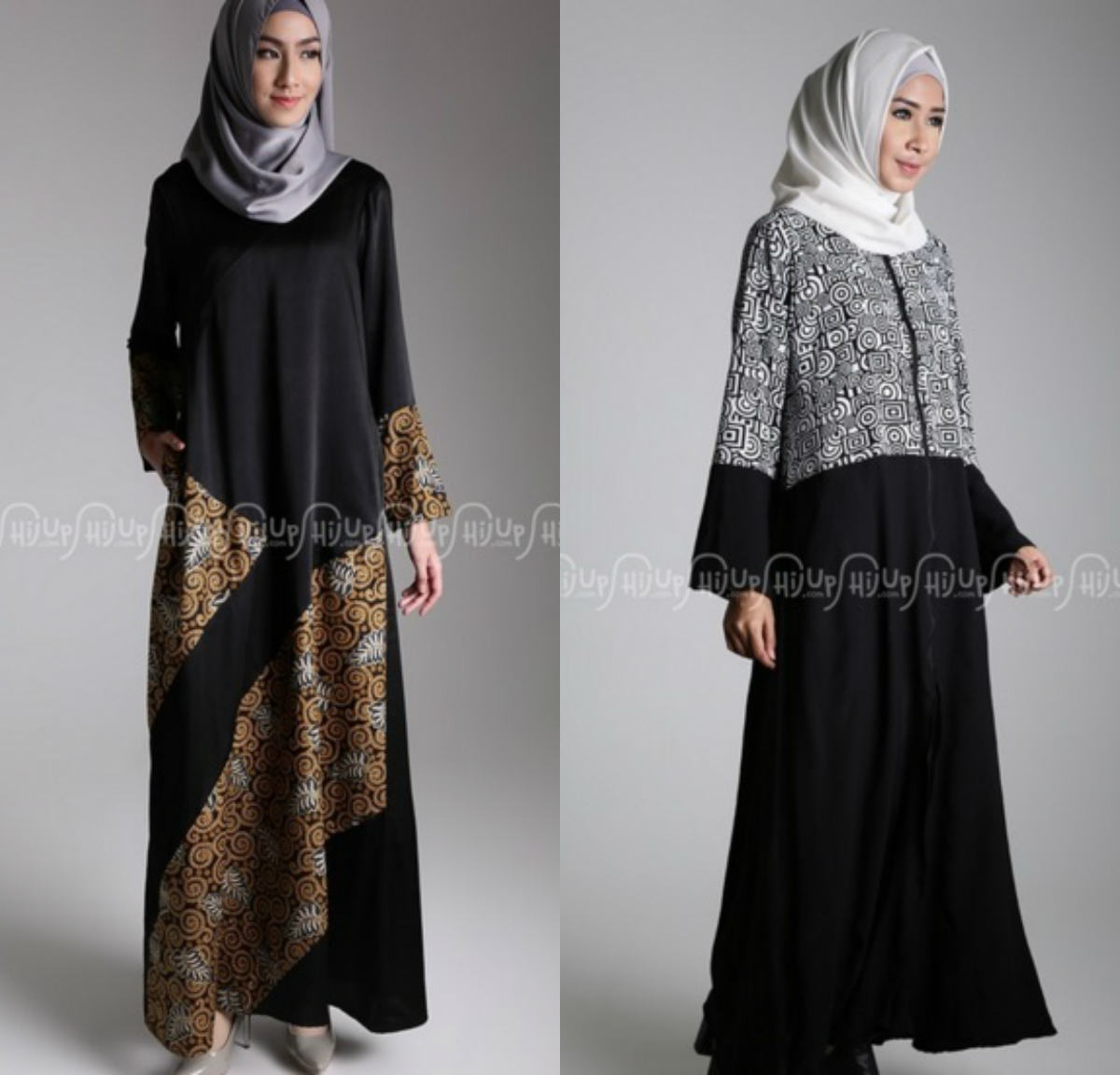 32 Model Baju Batik Muslim Modern Terbaru Dreamcoid