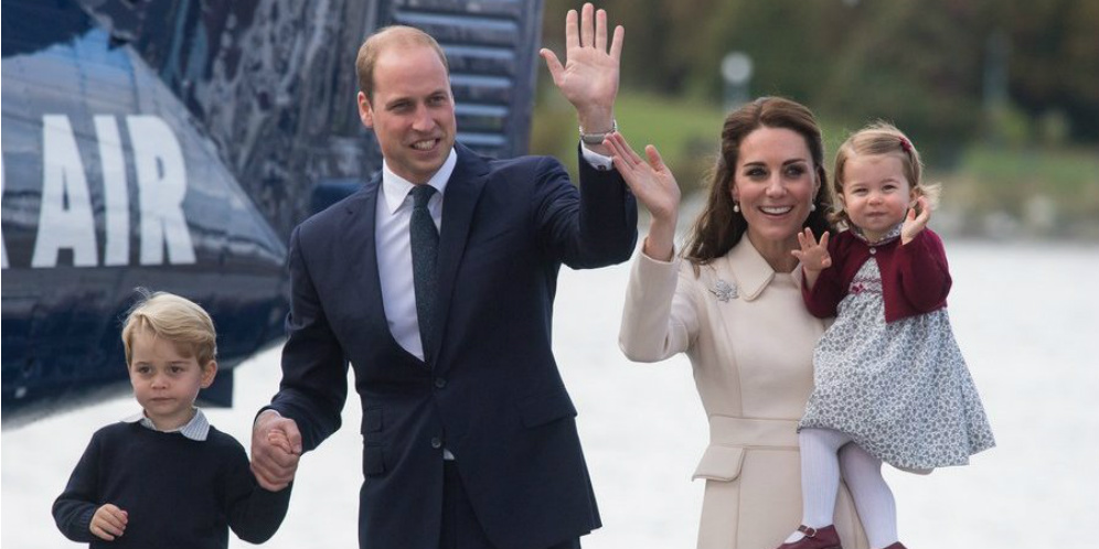 Trik Pangeran William dan Kate Middleton Asuh 2 Anak