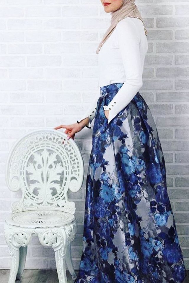 Penggunaan Maxi Skirt untuk Hijaber Agar Tampil Stylish 