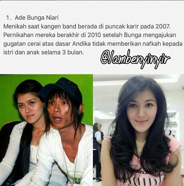 Deretan Wanita Cantik Mantan Istri Andika Kangen Band 