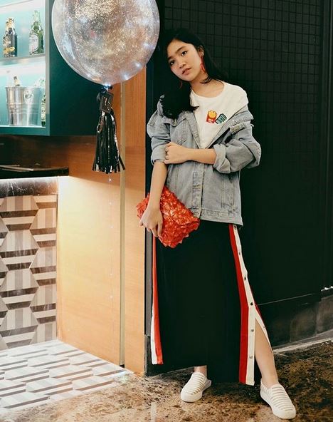 20 Trend Terbaru Ootd Hijab Celana  Garis  Hitam  Putih  My 