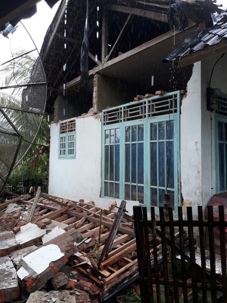 Ini Bangunan yang Rusak Akibat Gempa Banten 6 1 SR Dream 