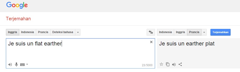  Google sudah memperbaiki penerjemahannya.