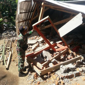 BNPB Catat Kerugian Akibat Gempa Lombok Capai Rp7,45 Triliun