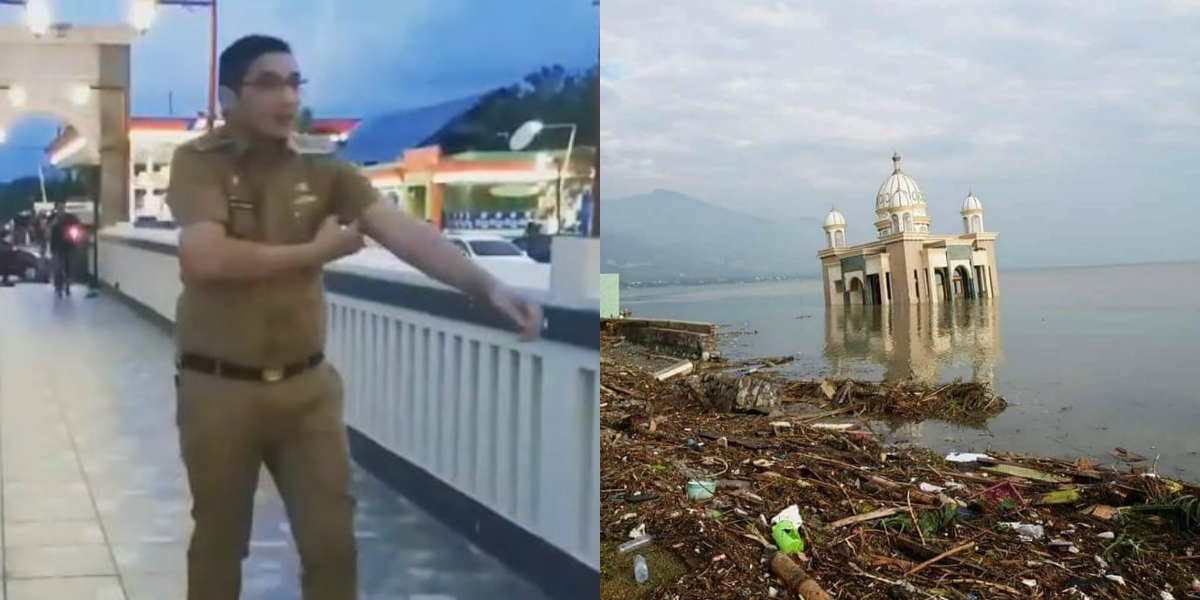 Video Pasha Solat di Masjid Apung Dianggap Pertanda Bencana Oleh Netizen