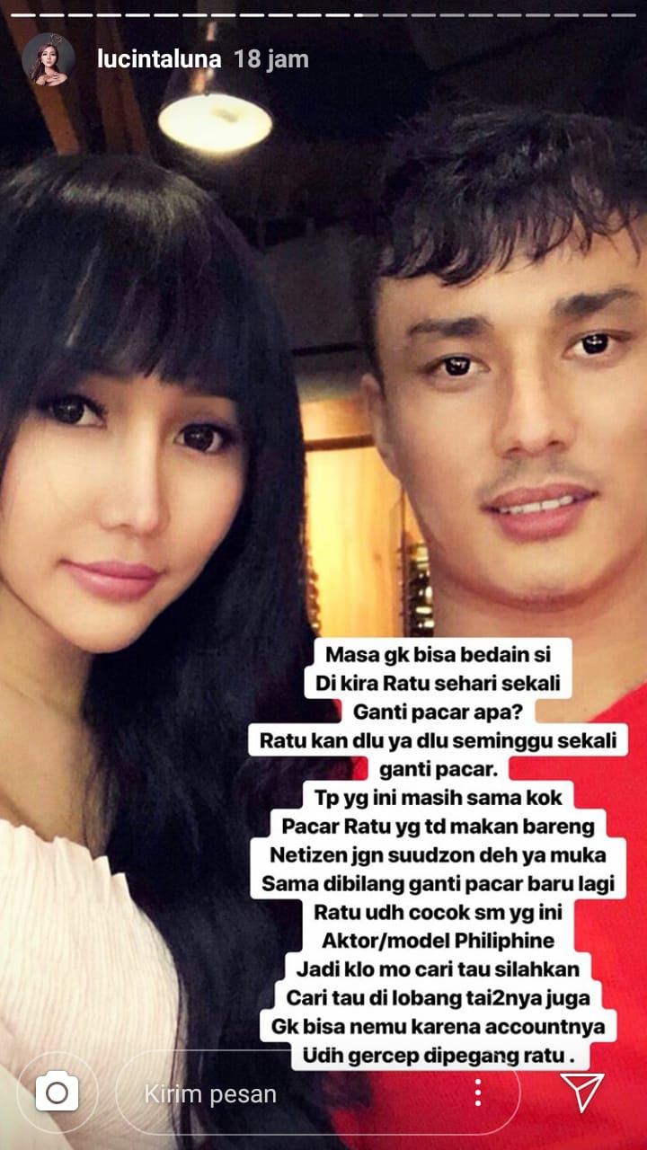 Lucinta Luna Pamer Pacar Baru Pria Dari Filipina