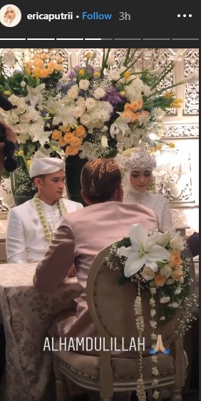  citra kirana dan rezky resmi menikah