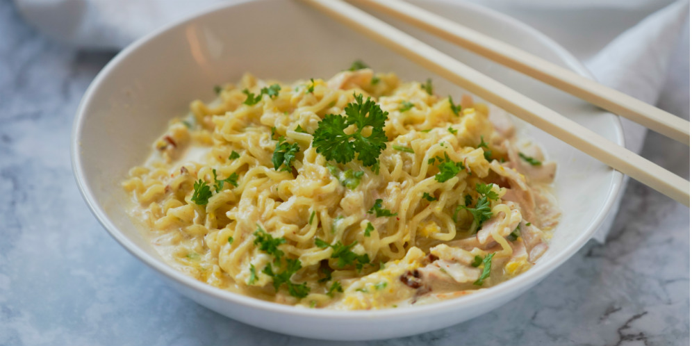 Resep Mie Instan Kuah Carbonara Dan Bolognese Untuk Berbuka Puasa Yummy