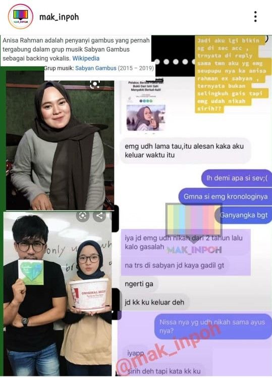 Beredar Kabar Nissa Sabyan Dan Ayus Sudah Menikah Siri Cek Faktanya