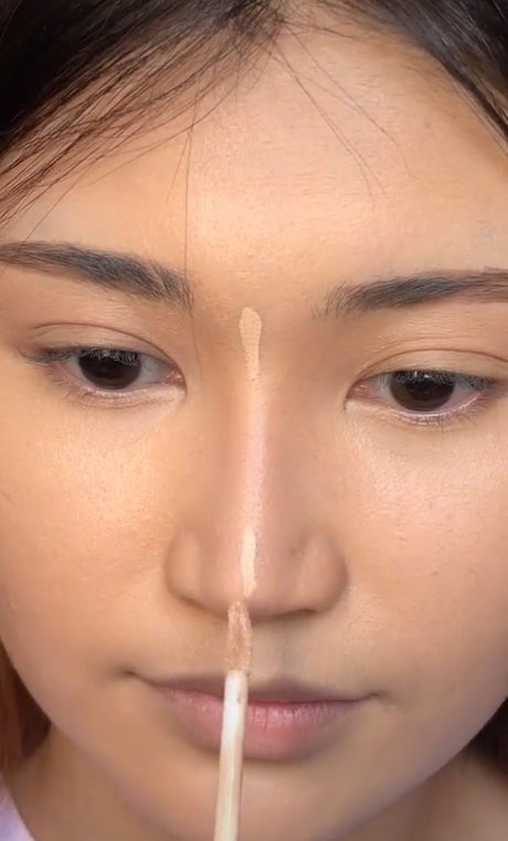 Tutorial Membuat Hidung Mancung Menggunakan Contour Stick 0294