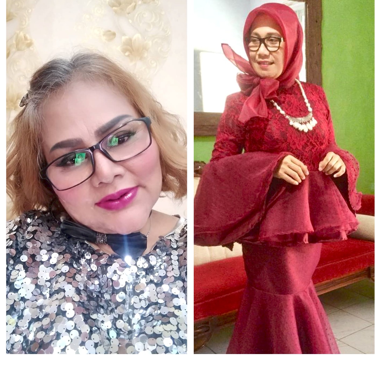 Fashion Face-off between Eva Manurung and Nursyah