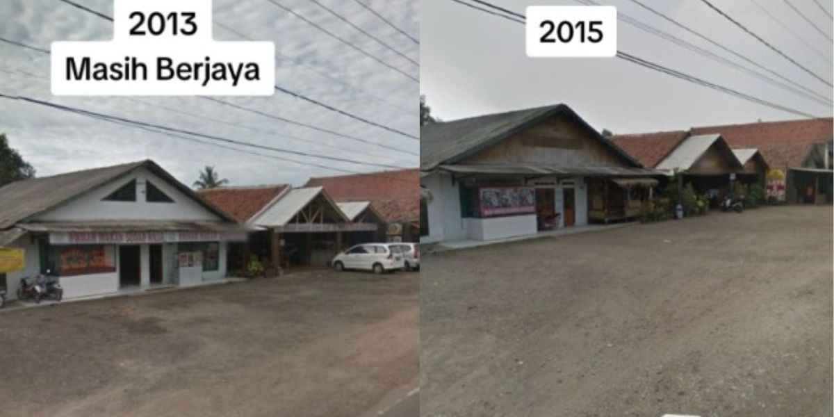 Portrait of Raja Seafood Fresh Taste Restaurant on the Pantura Route, Once Thriving Now Only a Memory