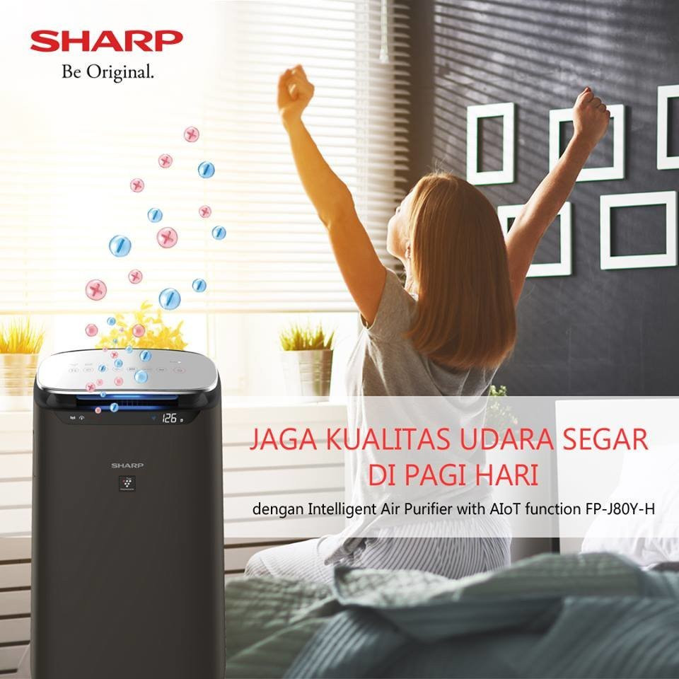 Kegunaan air outlet purifier sharp