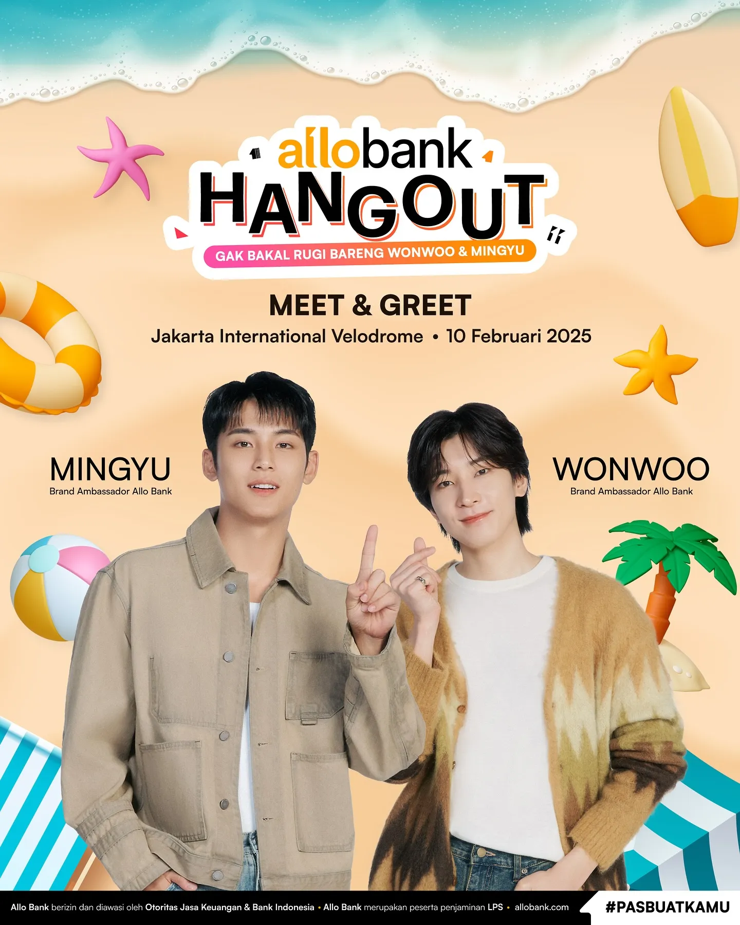 Allo Bank Hangout: Gak Bakal Rugi Bareng WONWOO & MINGYU