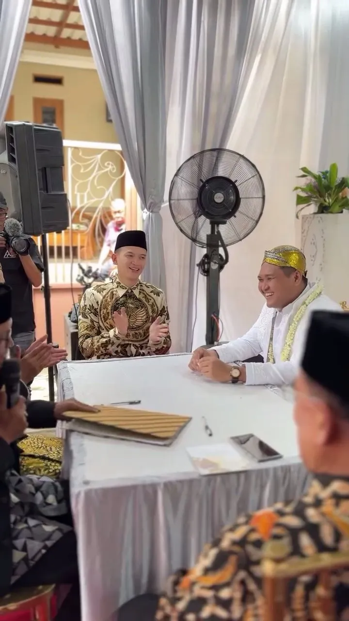 Rezky Aditya Jadi Saksi Nikah