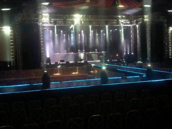 Stage konser B2ST Indonesia foto: @PeterHarjani